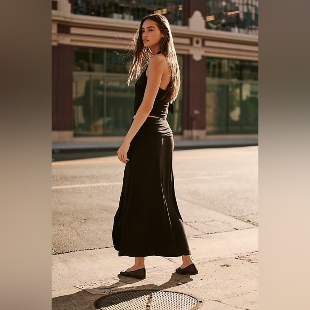 Free People Sirena Halter Skirt Set size Large - Picture 3 of 4